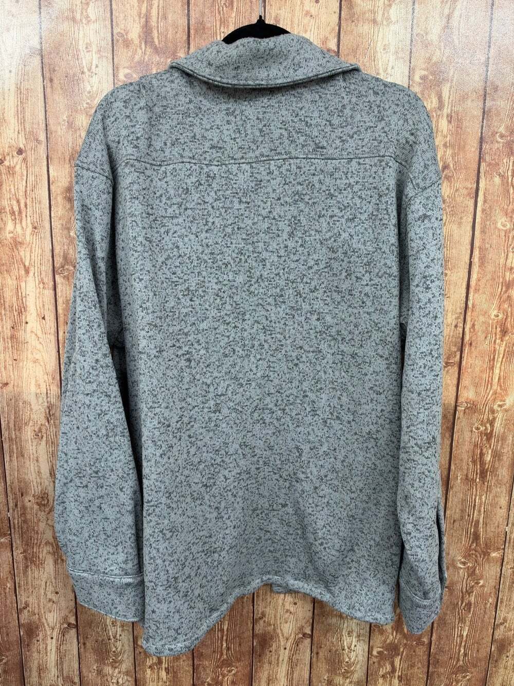 Texas Longhorns Rivalry Threads 91 Shacket Men's XL Gray Fleece Snap Jacket NCAA - Picture 9 of 9
